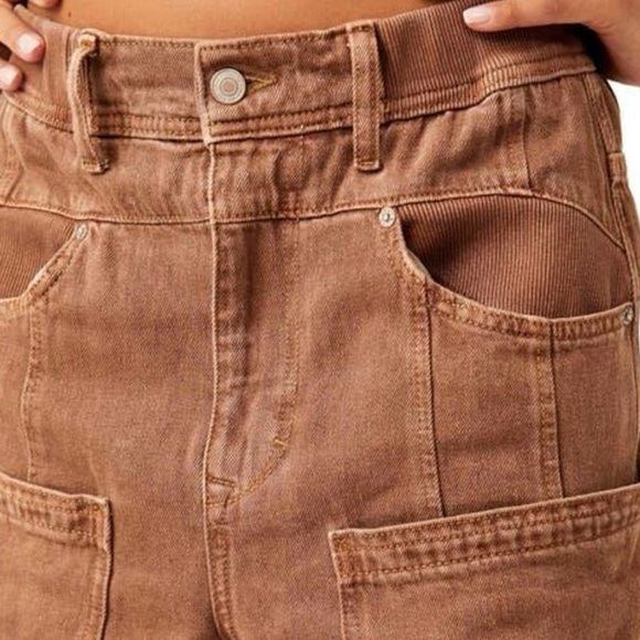 Free People We the Free “new school” relaxed baggy jeans - Picture 4 of 10